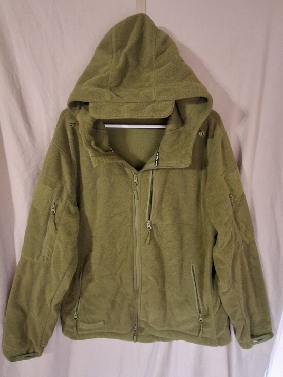 Baerskin Other - BÆRSkin Tactical Fleece Hoodie Men's XL Olive Green Full Zip Utility Jacket